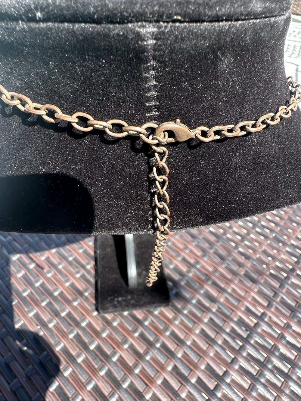 Vintage Leopard Pendant Statement Necklace - Picture 3 of 3